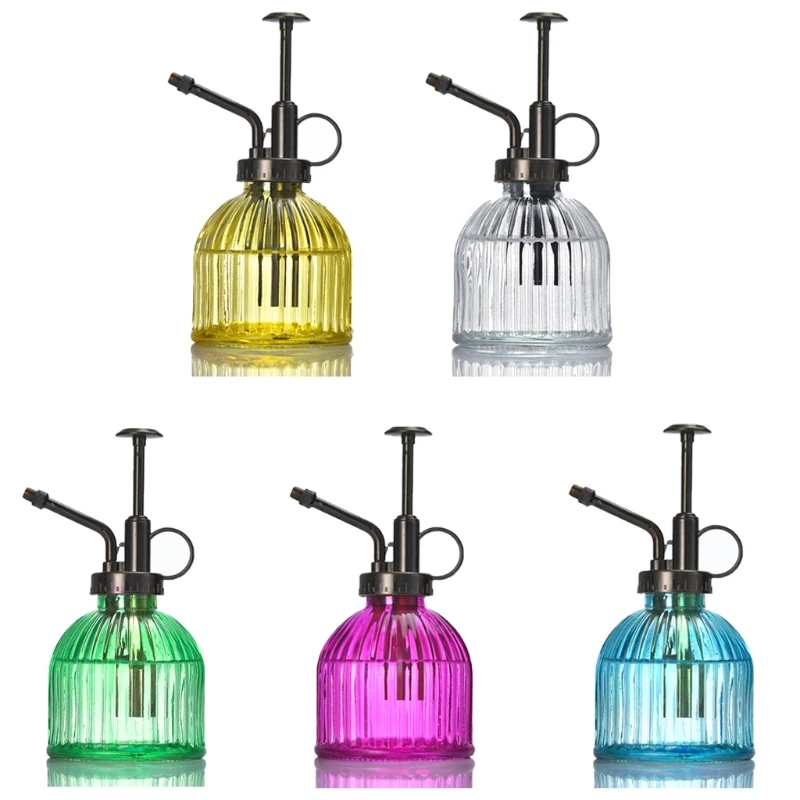 

200mLVintage Sprayer Watering Can Garden Plant Glass Spray Bottle Sprinkling Pot