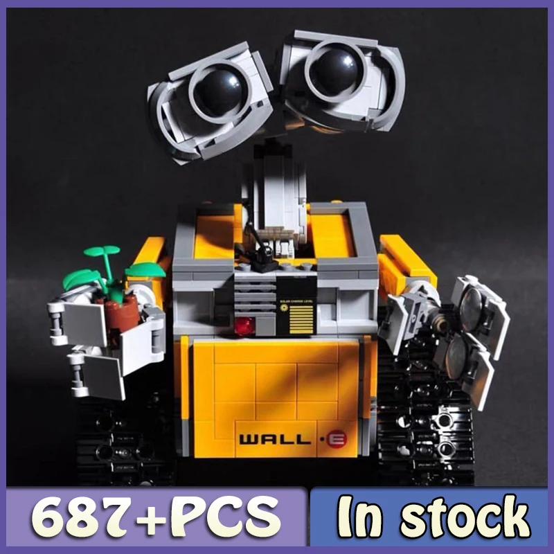 

New MOC Walli Robot Creative Science and Technology Anthropomorphic Building Blocks Bricks Children Boys DIY Educational Toys
