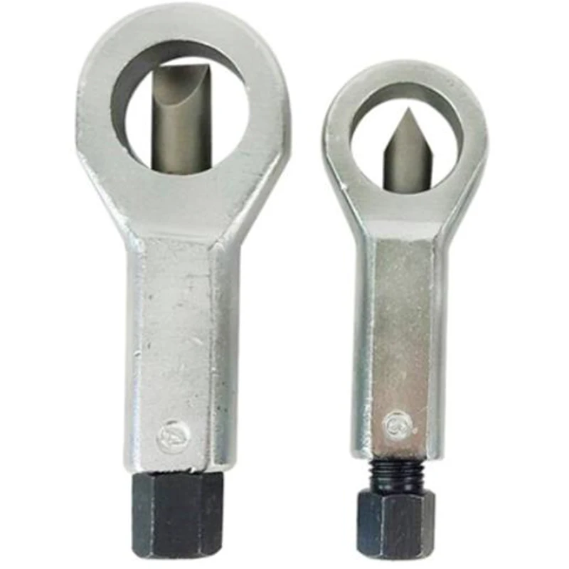

2Pc Sliding Tooth Nut Remover Manual Breaking Metal Nut Breaking Pressure Tool Nut Separator Biscuit Remover