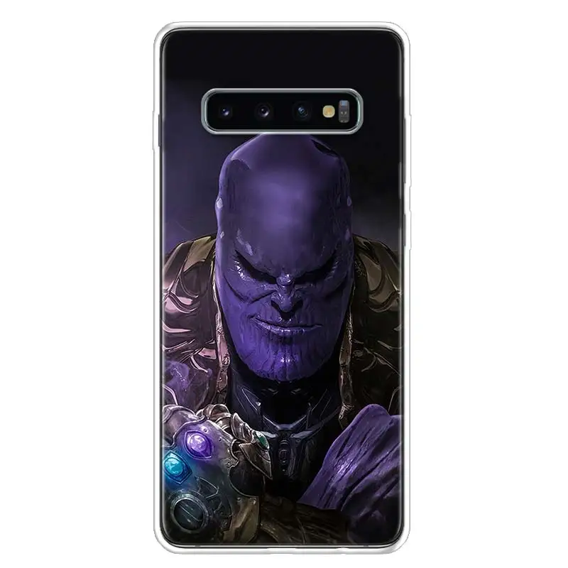 Thano Бесконечность перчатку крышка чехол для телефона для samsung Galaxy S10+ Note 10 9 8 S9 S8 J4 J6 J8 плюс S7 S6 корпус под плетенную сумку
