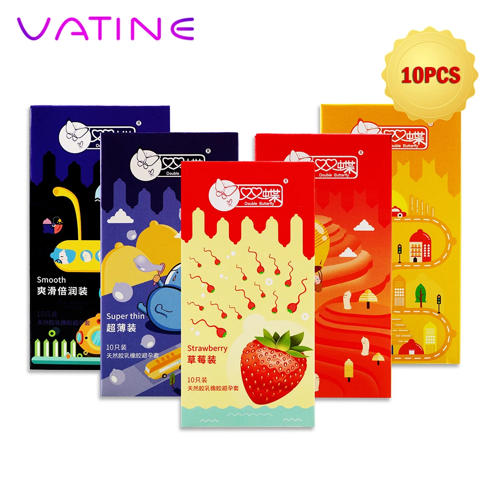 Презервативы мужские из натурального латекса 10 шт./лот|Презервативы| |