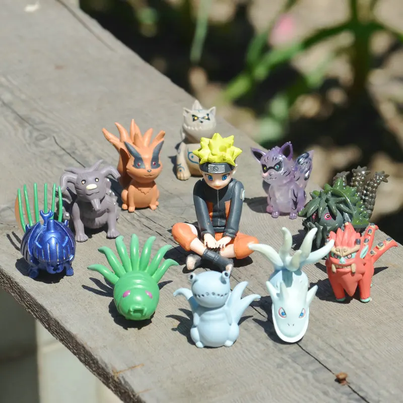 6 шт./партия Аниме Наруто Q версия Какаси гараа Саске Сакура Хидан Итачи модель