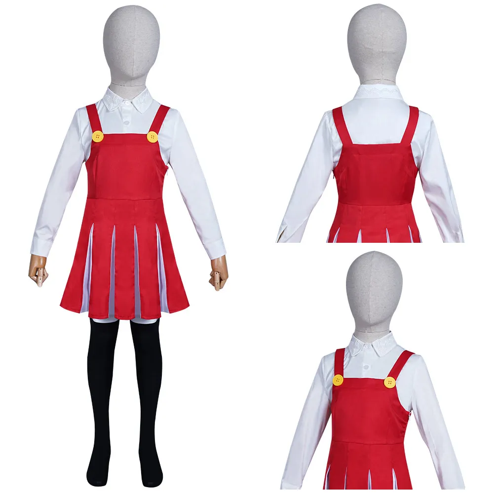 

Anime My Boku no Hero Academia Eri Cosplay Costume Children Kids Girls Short Skirt Outfits Halloween Carnival Suit