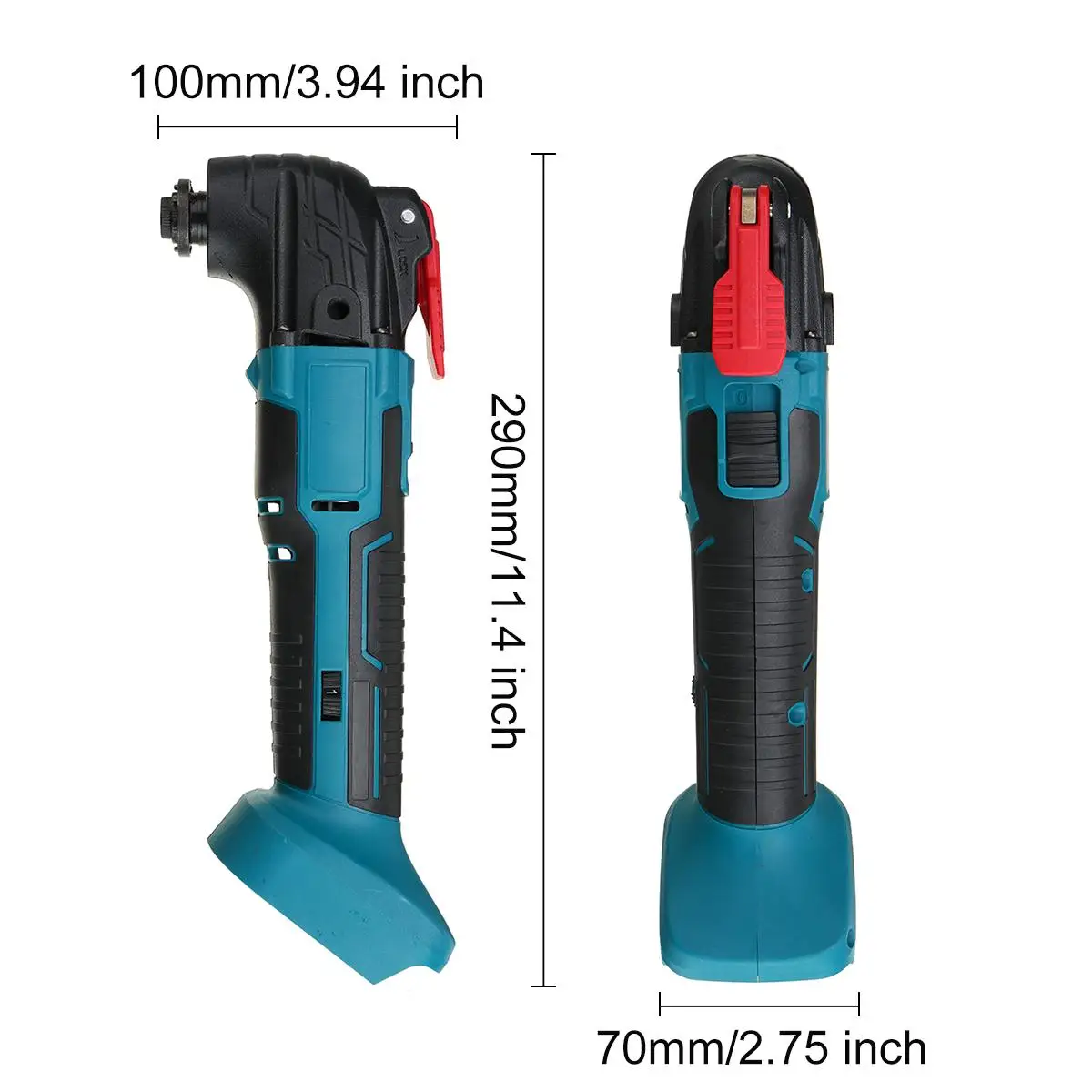

Adjustable Cordless Oscillating Multi Tool Variable Speed Renovator Woodworking Tool 6 Speeds For 18V Makita Battery 20000 RPM