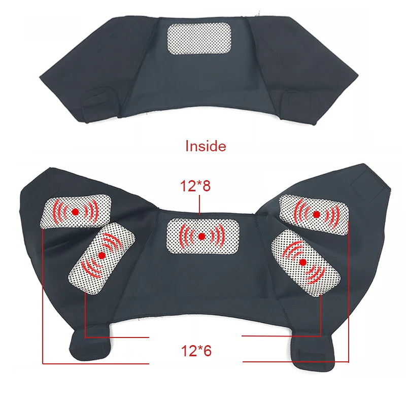 Турмалиновая Магнитная терапия поддержка шеи плечевой ремень боль в шее