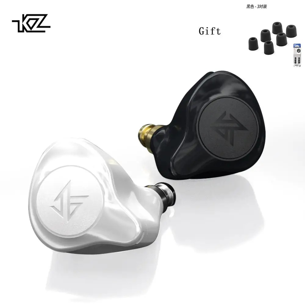 KZ auriculares TWS S2 1BA 1DD inalambricos por Bluetooth 5 0 hibridos de Control tactil AAC|Наушники и гарнитуры| |