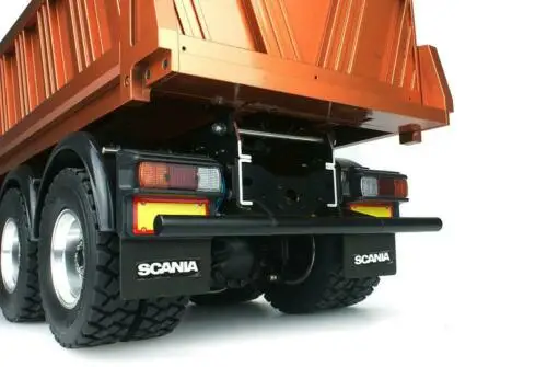 LESU RC 1/14 масштаб Металлическое шасси Sca 8*8 гидравлический самосвал с краской Радио контроллер ESC
