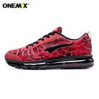 Мужские беговые кроссовки ONEMIX, дышащая сетчатая спортивная обувь, уличные спортивные кроссовки для ходьбы, большой размер 35-47