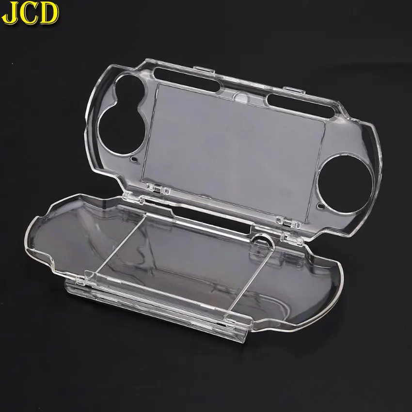 

JCD Crystal Shell For PSP2000 PSP3000 Travel Carry Hard Cover Clear Transparent Protector Case For Sony PSP 2000 3000 Console