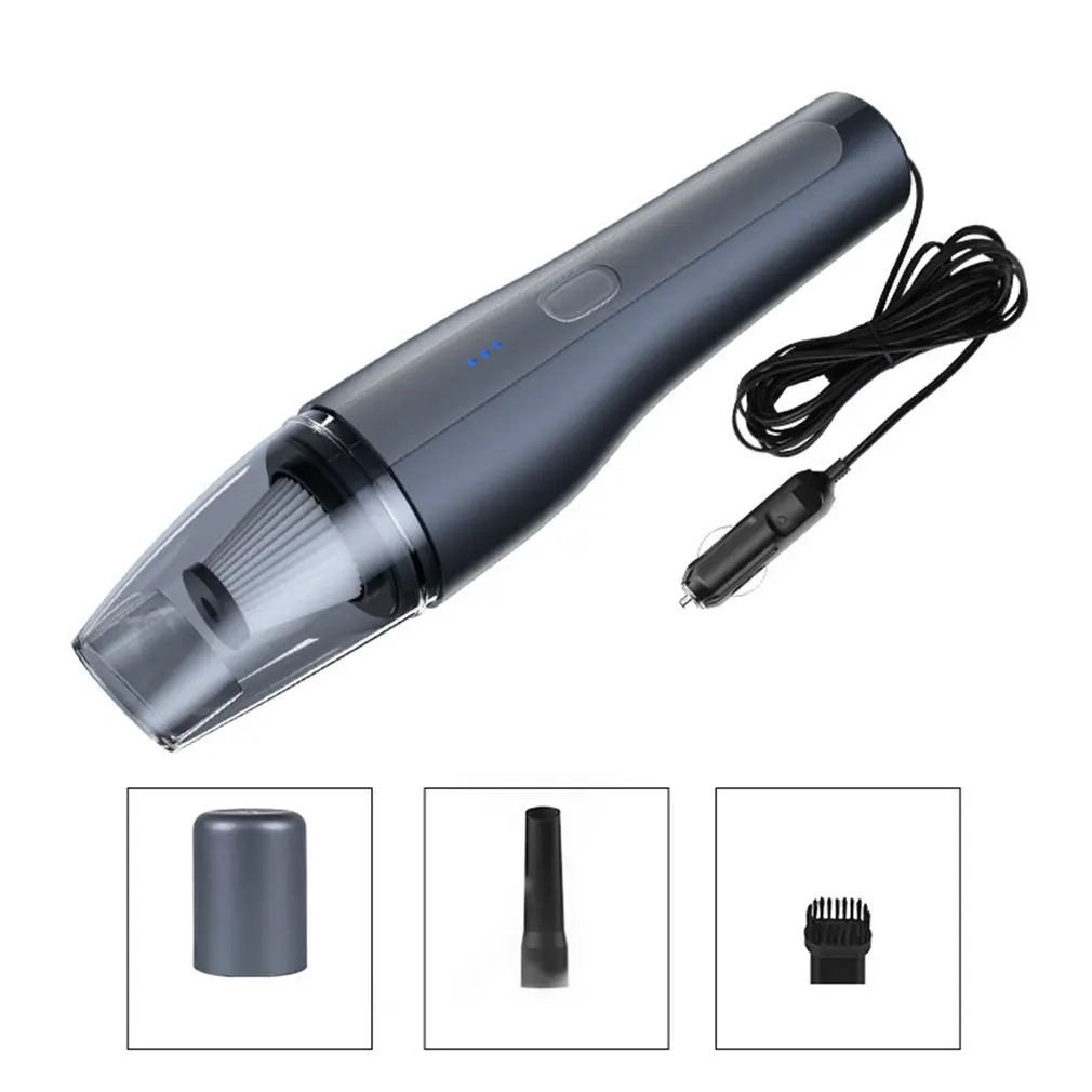 

Handheld Wireless/Wired Vacuum Powerful Cyclone Suction Rechargeable Car Vacuum Cleaner Wet/Dry Auto for Car Home
