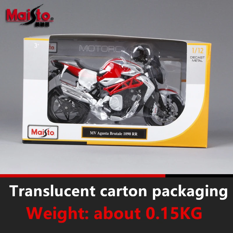 Maisto 1:12 MV Augusta 1090 RR моделирование сплав мотокросса серии авторизованный игрушечный мотоцикл автомобиль Коллекционирование подарки