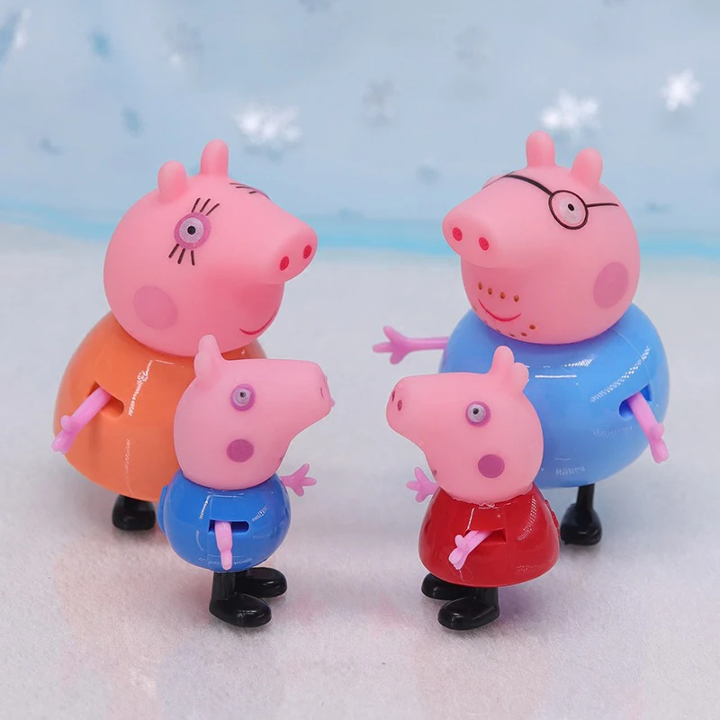Фигурки героев мультфильма Свинка Пеппа 4 шт./компл. | Игрушки и хобби