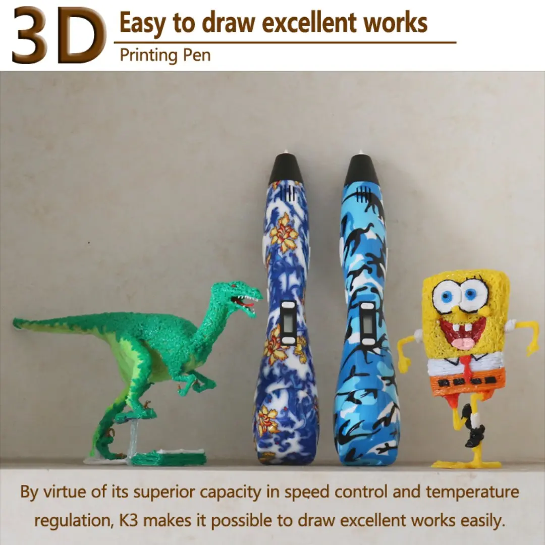 3D ручка оригинальная DIY нить печать Ручка ABS PLA PCL карандаш Дизайн Рисование