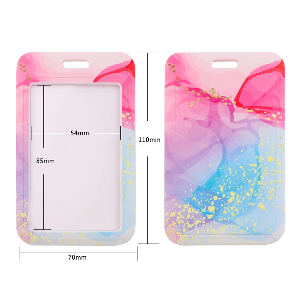 colorful lanyard for keys chain id credit card cover pass mobile phone charm badge holder key ring neck straps accessories free global shipping