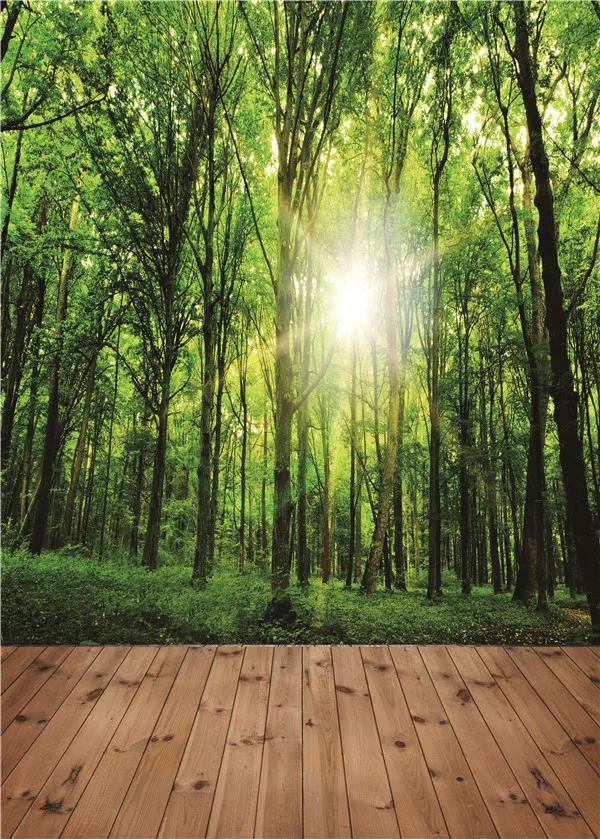 

ZHISUXI Vinyl Custom Photography Backdrops Prop Wooden Planks Photography Background 20427-01