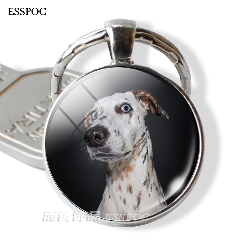 as show Keep Calm and Love Dog стеклянный кабошон для кулона брелок Кольца Брелоки бульдог хаски, Такса подарок для любимой собаки - Цвет: as show