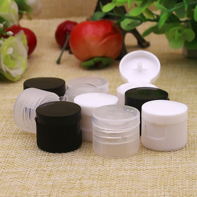 

10pcs/lot 100ml square plastic clamshell bottle sub-bottle