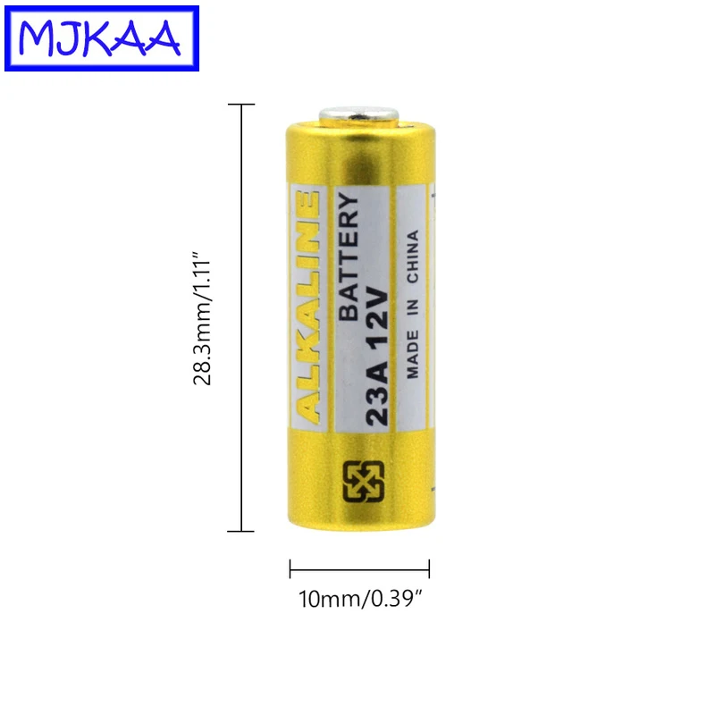 Щелочная батарея MJKAA 10 шт. 23A 12В 23A12V батареи 21/23 A23 E23A MN21 RC для пульта дистанционного