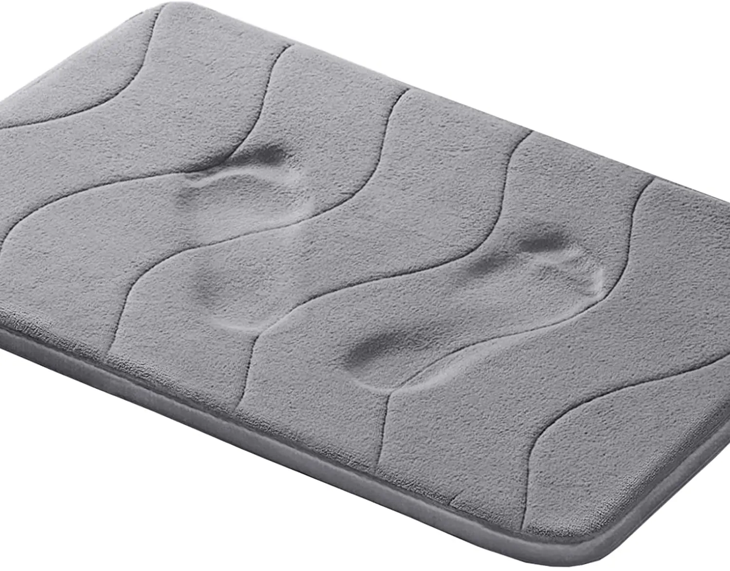 

Memory Foam Coral Fleece Non-slip Bath Mat Super Soft Microfiber Bath Mat Super Absorbent Thick and Durable Bath Mat 40*60cm