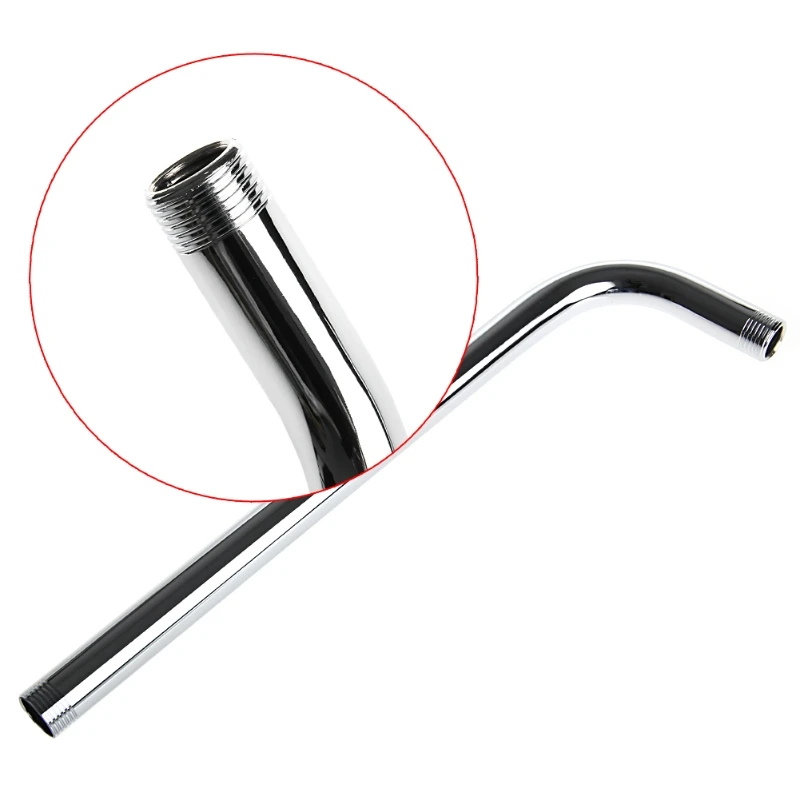 

60CM Wall Shower Head Arm Extension Pipe Long Stainless Steel Bathroom Home