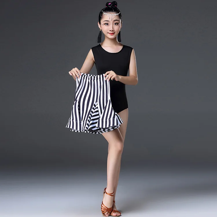 Платье для латинских танцев девочек Детский комплект ча-ча Фламенго платье танго