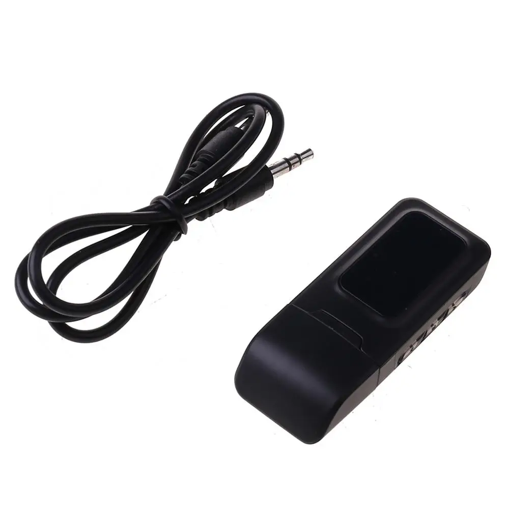 

USB Bluetooth 5.0 Audio Transmitter Receiver LCD Display 3.5MM for TV Car PC