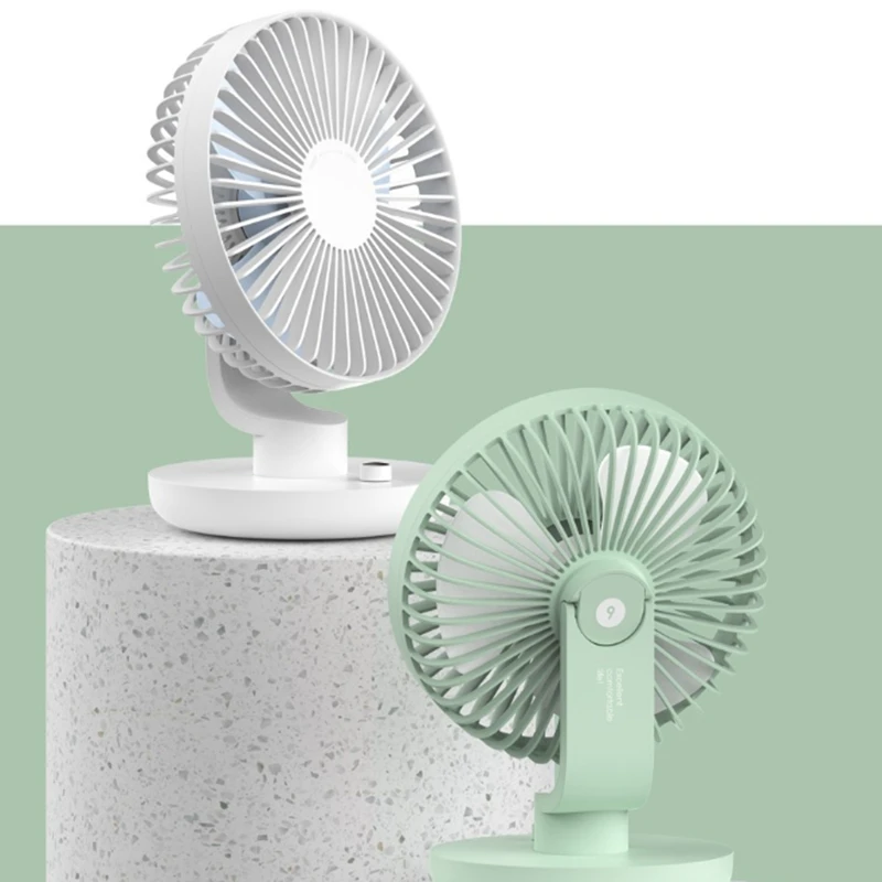 

Mini USB Desk Fan Better Cooling Perfect,Strong Airflow Whisper Quiet Portable Fan for Desktop Office Table