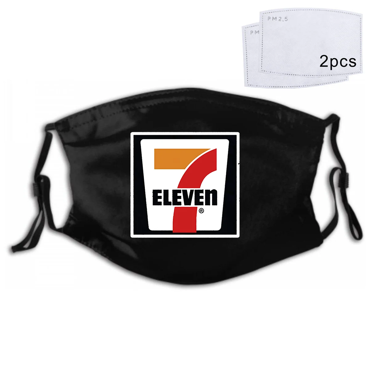 

Коллекция 711 года, маска Seven Eleven в стиле ретро с потертым логотипом PM2.5 PM2.5, маска 2020, высококачественные модные новые Топы с принтом, дешевая о...