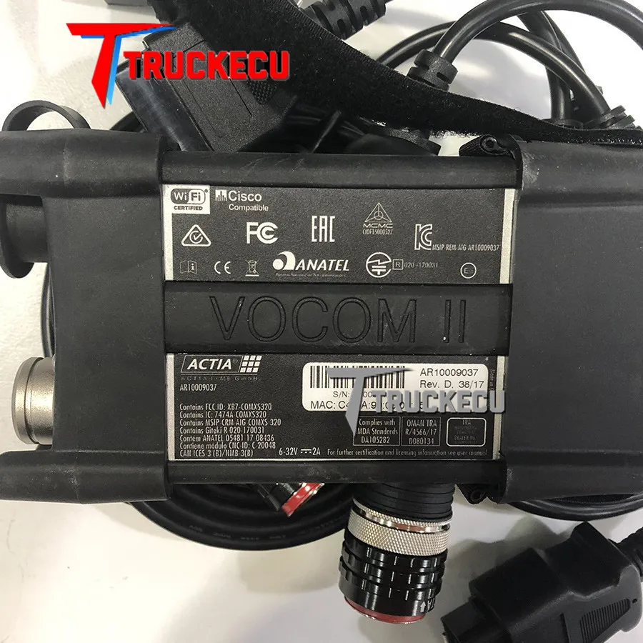 Vocom II 88890400 новое поколение vocom 88890300 диагностический сканер инструмент Euro6 FM& FH4 PTT dev2tool.exe