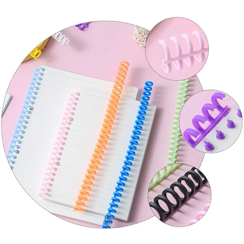 Спиральные спиральные соединительные детали для блокнота 5 шт.|Материалы
