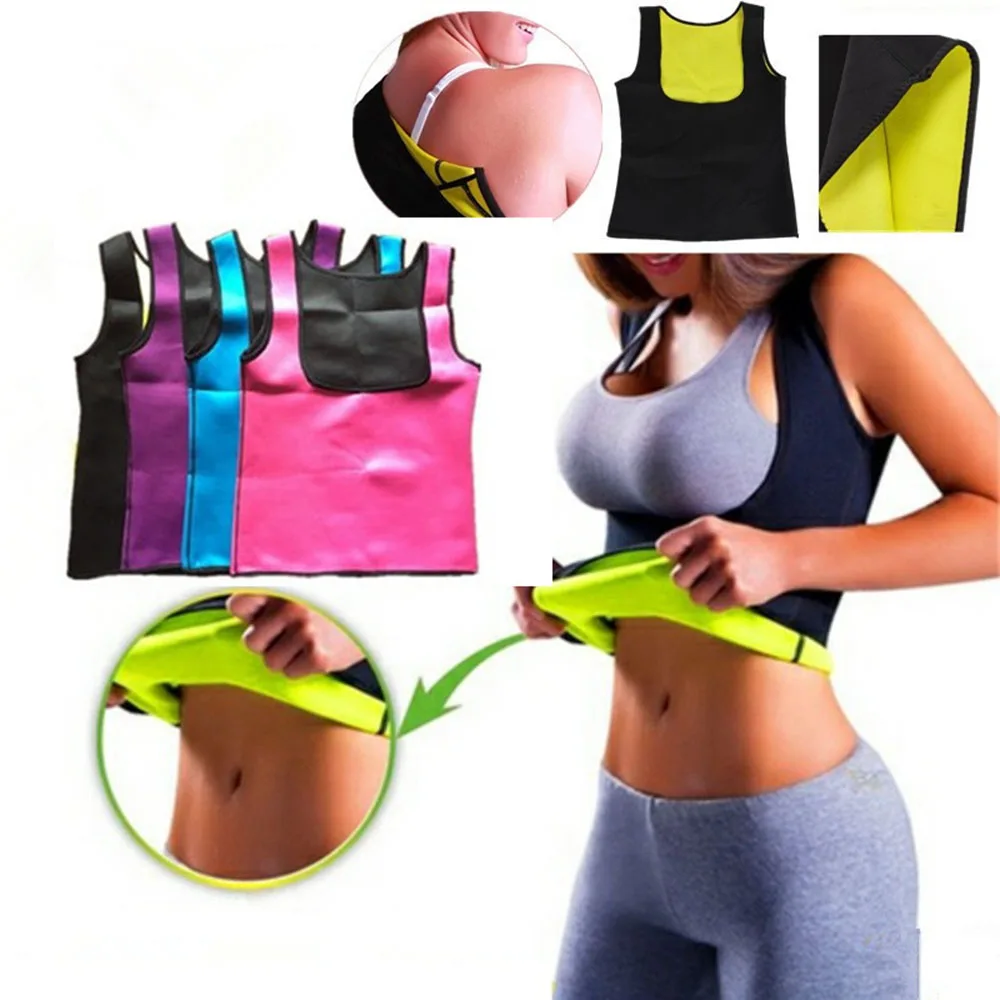 

Women Sweat Sauna Body Shaper Slimming Vest Thermo Neoprene Waist Trainer