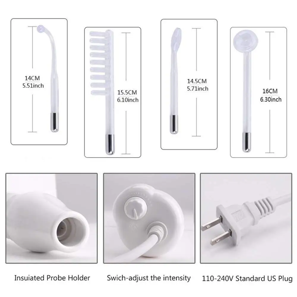 Высокочастотный аппарат для электротерапии омоложения удаления морщин и акне со