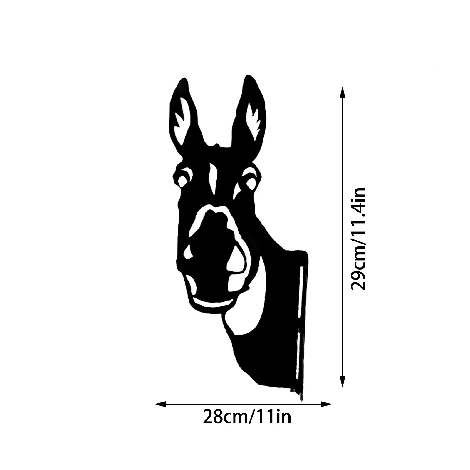 Металлические уличные украшения для сада из коровы искусство ферма двор стена