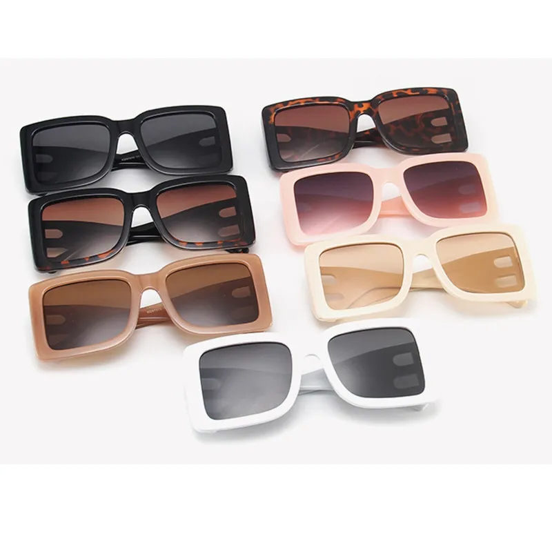

Brand Woman Shades Sunglasses For Square Big Frame Women Oversized Fashion Style Sunglasses Black UV400 Glasses Female Sunglass