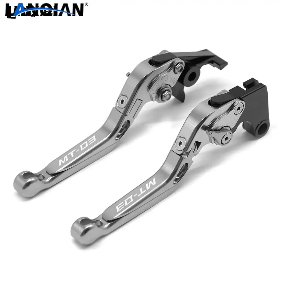 Для мотоцикла Yamaha MT03 регулируемые складные рычаги тормозной муфты MT-03 2015 2016 2017 2018