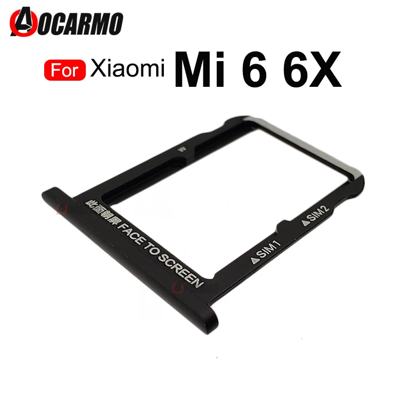 

1Pcs For Xiaomi 6 6X mi6 Sim Card SIM Tray Slot Repair Replacement Parts