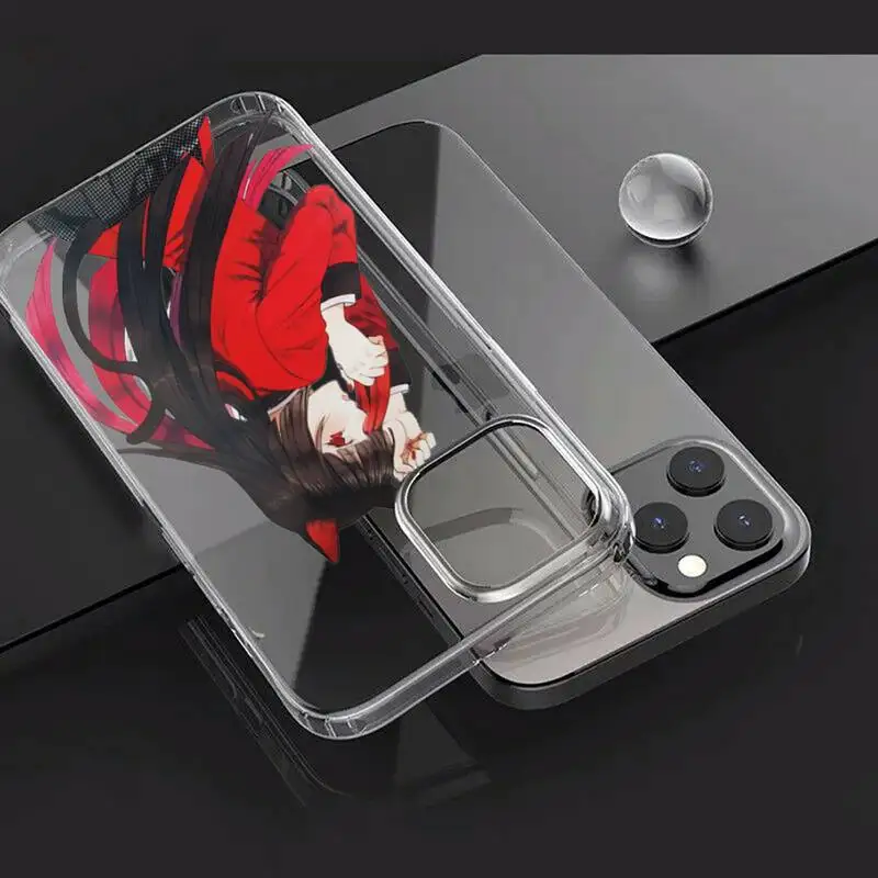 

Kakegurui Jabami Yumeko Phone Case For iphone 12 11 8 7 6s 6 5 5s 5c se plus mini x xs xr pro max Transparent soft