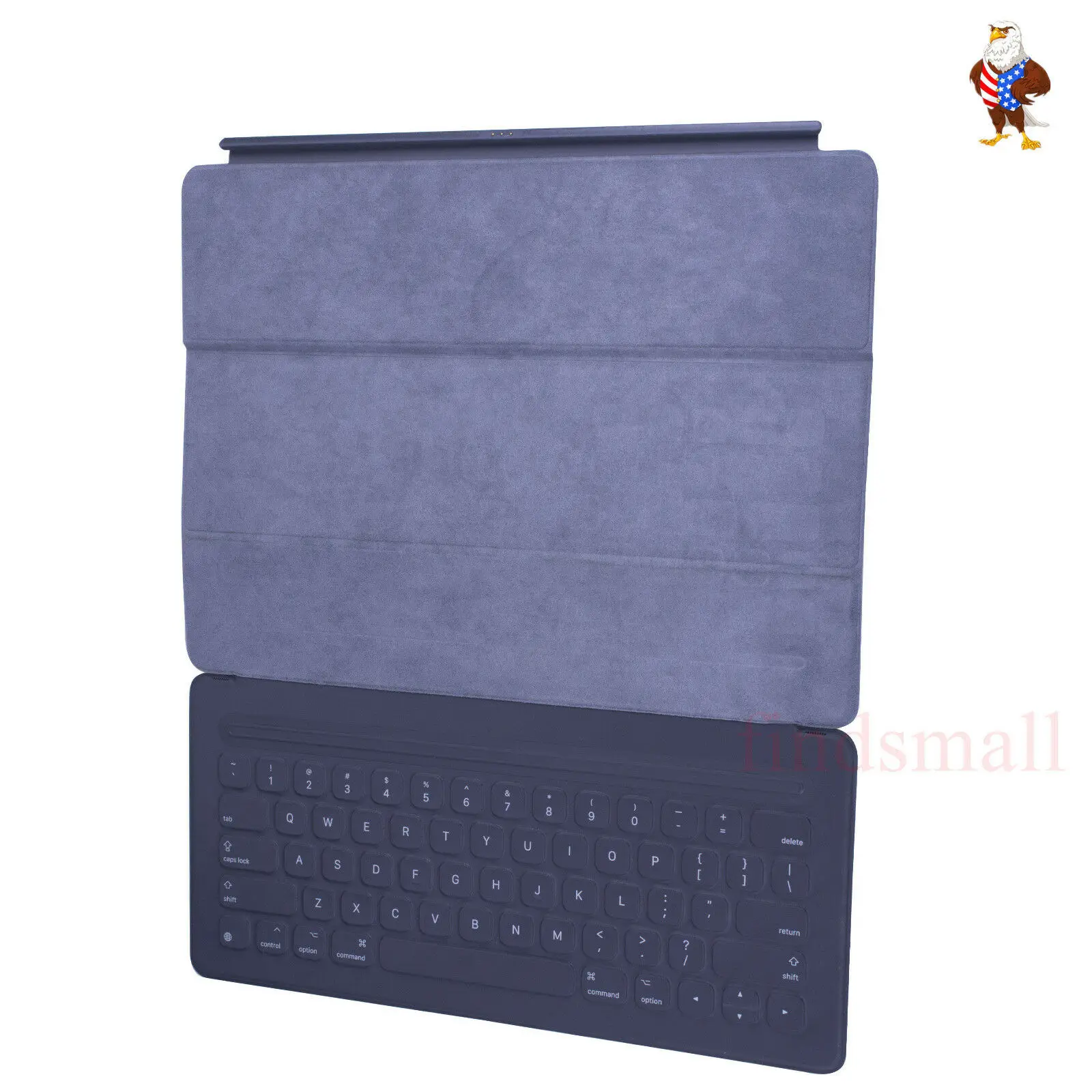 

Для оригинальной смарт-клавиатуры Apple для iPad Pro 12,9 1-го/2-го поколения (2015-2017), серый