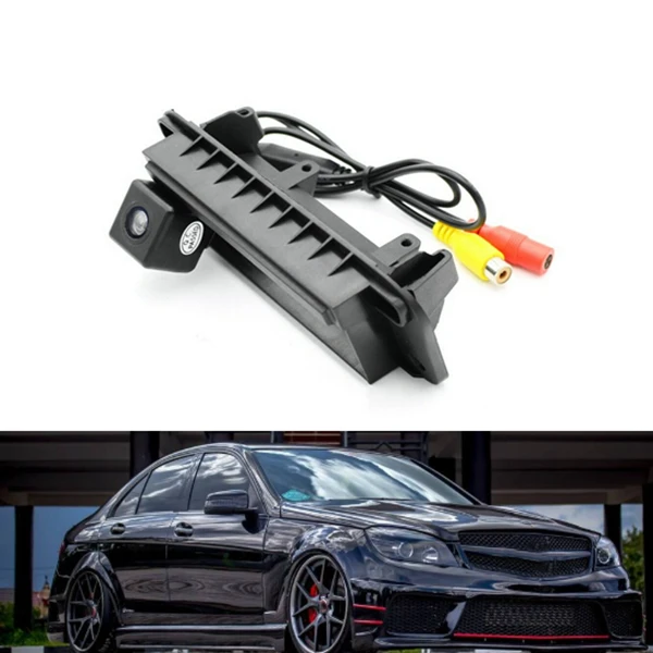 

For Mercedes Benz C W204 C180 C200 C260 Trunk Handle Backup Camera CCD Car Rear View Camera Reverse Parking Camera