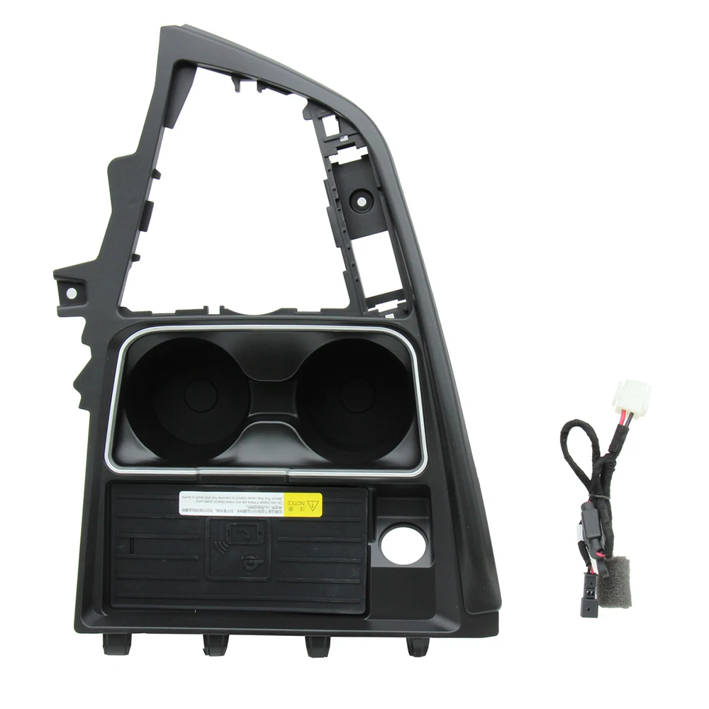 

Автомобильное беспроводное зарядное устройство ABS центральная консоль подстаканник Qi зарядное устройство для телефона коврик для BMW 3 сери...