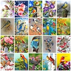 Животные 5D алмазная живопись Птица и крест Набор для вышивки Алмазная вышивка своими руками полная круглая бриллиантовая картина Оформление интерьера