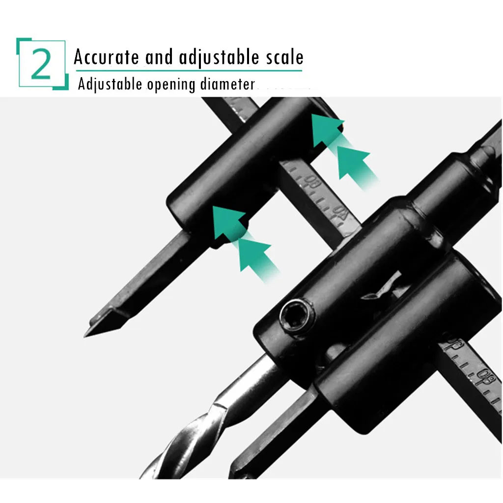 Регулируемые леггинсы с круглой дыркой набор из быстрорежущей инструментальной