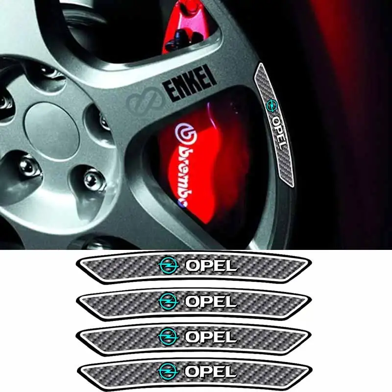 

4pcs New Car Wheel Hub Caps Rim Badge Stickers for Opel Astra j Insignia Astra g Corsa Zafira b Mokka Vivaro Meriva Exterior