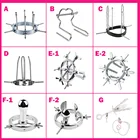 Металлические анальные расширители совмещают анус вагинальное расширительное устройство из нержавеющей стали Анальная ягодица зеркало экстремальное порно интимные игрушки для женщин Men