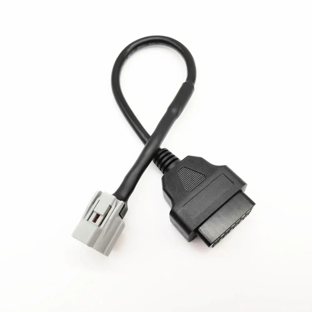 Женский 3-контактный разъем OBD II кабель K-Line диагностический электрокабель -