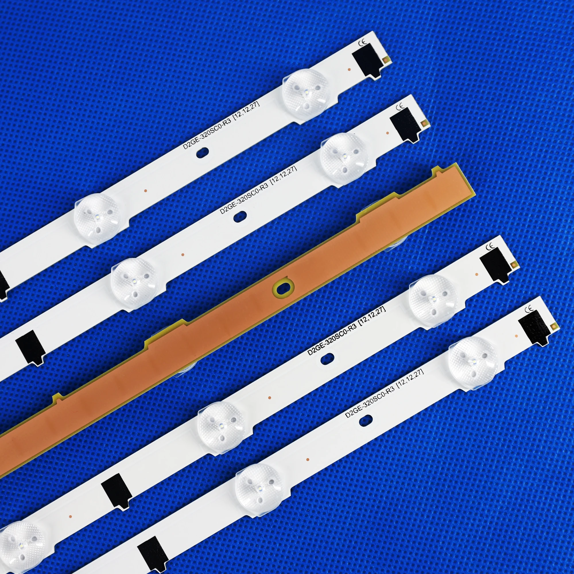 5 pieceslot for samsung ua32f4088ar cy hf320agev3h ue32f5000 ua32f4000ar led strip d2ge 320sc0 r3 2013svs32h 9 leds 650mm free global shipping