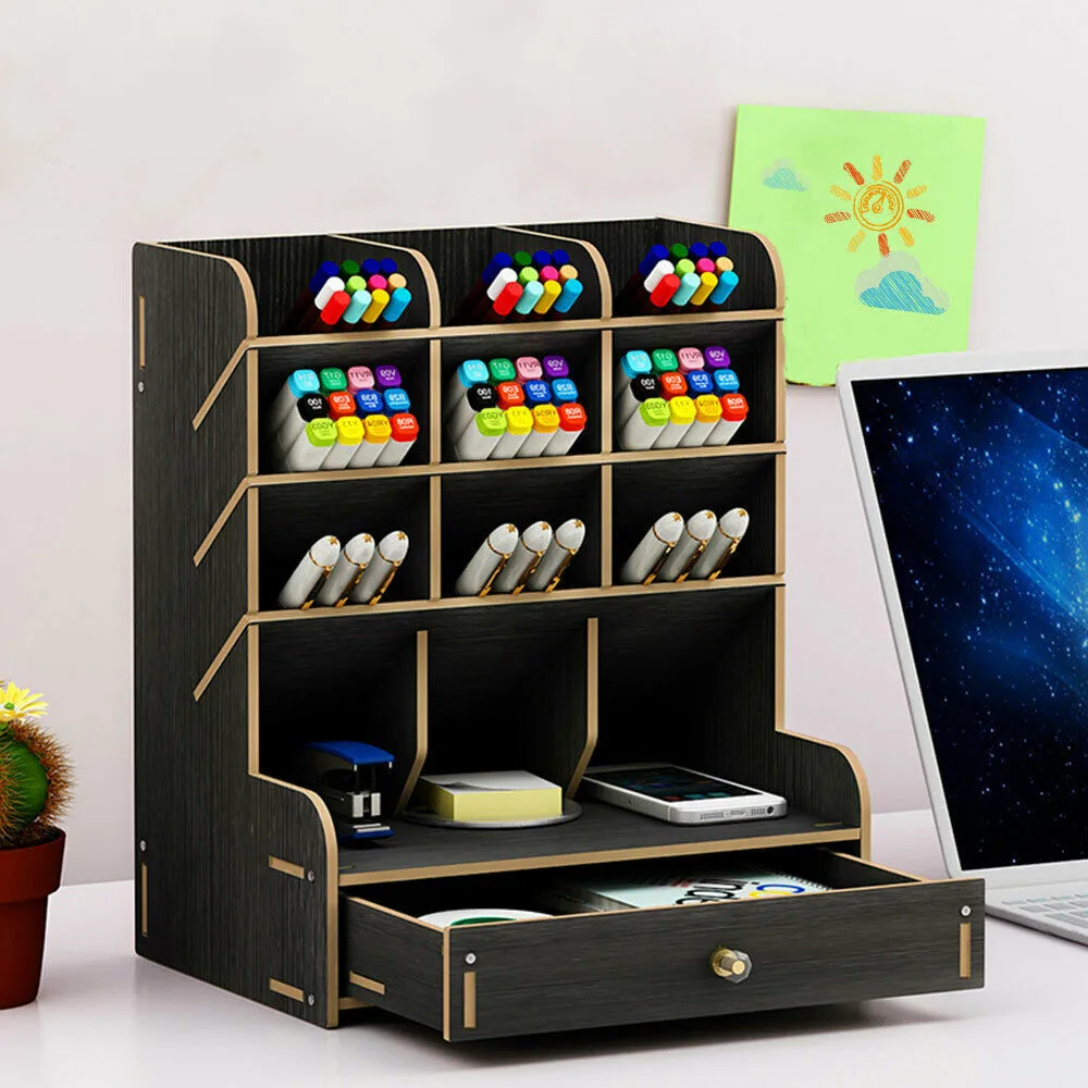 Ящик для хранения карандашей контейнер настольный органайзер аксессуары стойка