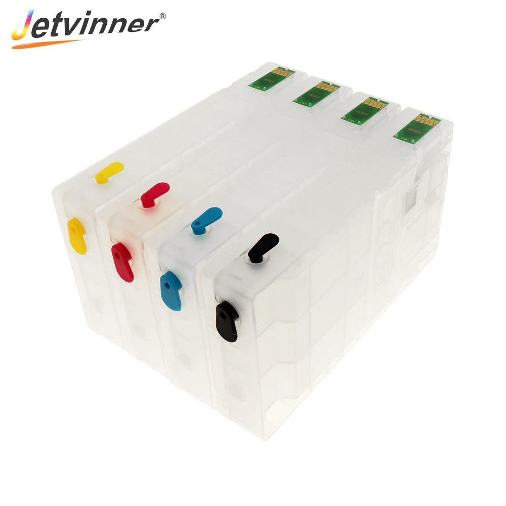 

Jetvinner T7891 T7892 T7893 T7894 Refillable Ink Cartridge with ARC chip for EPSON Pro WF-5110 5190 5620 5690 printers