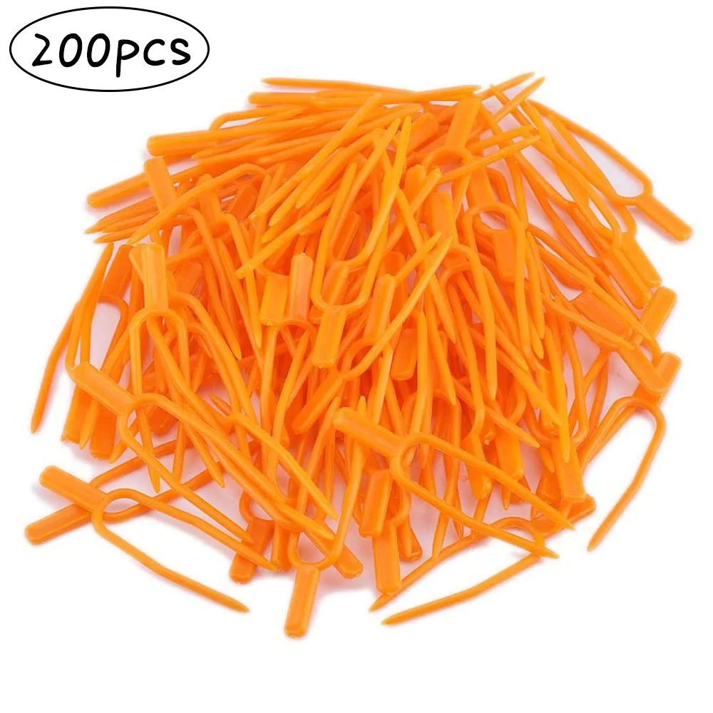 

6.5cm Plant Clips Plant Care Accessories Plant Ties 200PCS Stolons Fixing