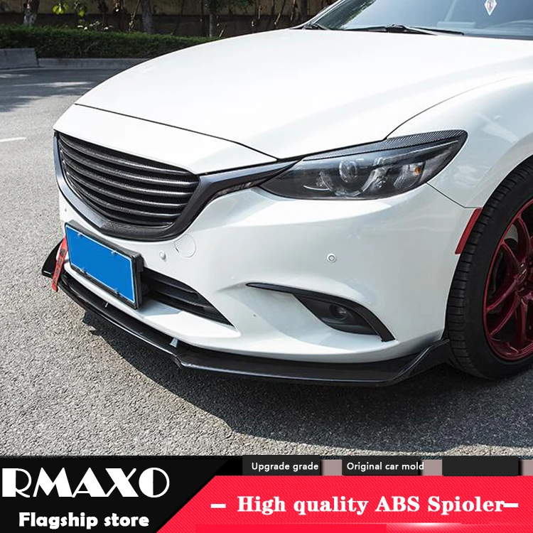 Спойлер для Mazda 6 ATENZA 2017-2018 задний спойлер ABS защитные бамперы переднего бампера |